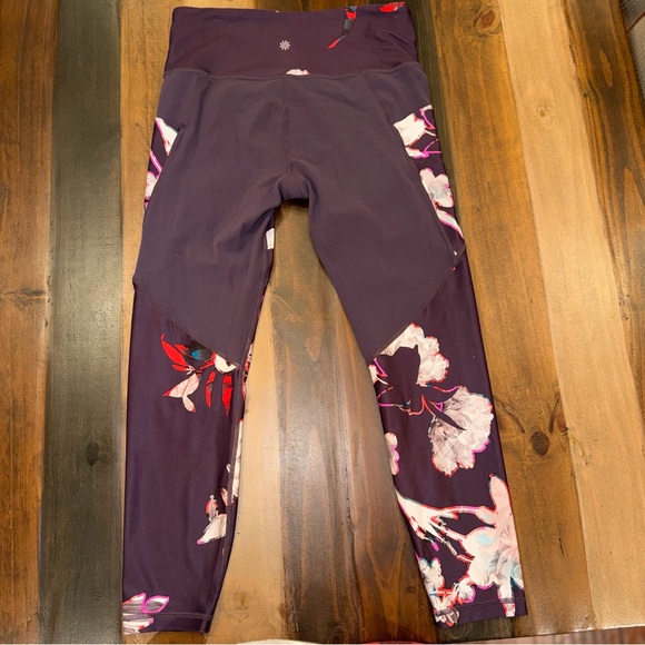 Athleta Salutation Leggings Women’s Size M - Picture 2 of 3